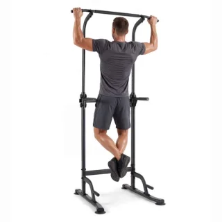 KM-Fit Power Tower optrekstation, dipstation en push-up rekstok