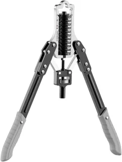 Kracht trainer arm krachtmachine 30-75 kg zwart