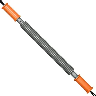 Kracht twister oefenstang 60.5-72 cm oranje goud