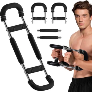 Krachtstaaf Trainer - Arm Expander 40 kg - Zwart