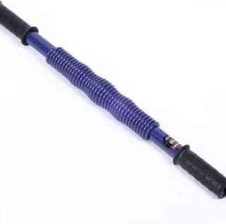 Krachtstang armtrainer zwart