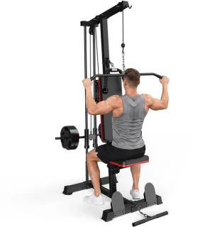 Krachtstation 6-in-1 multifunctioneel fitnessstation voor thuis