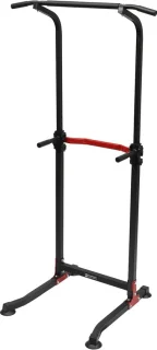 Krachtstation dipstation pull-up zwart rood