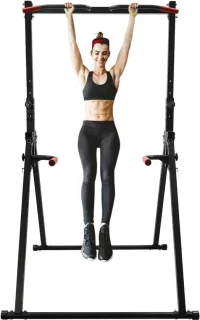 Krachtstation fitness home gym zwart