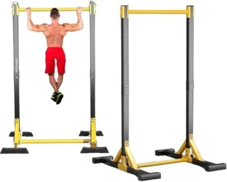 Krachtstation Fitness Toren - Geel/Zwart