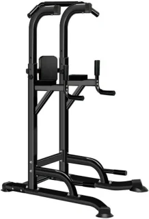 Krachtstation - fitness toren max 125 kg zwart