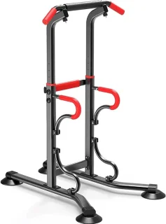 Krachtstation fitness toren zwart