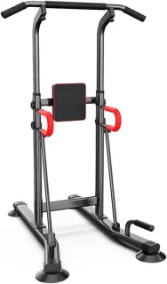 Krachtstation fitness toren zwart