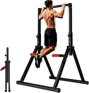 Krachtstation fitness toren zwart