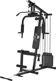 Krachtstation Fitnessapparaat 40 kg Zwart