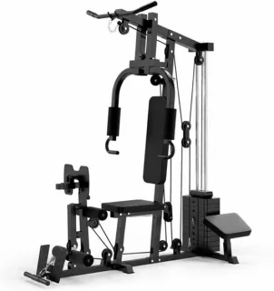 Krachtstation fitnessapparaat home gym - 100 kg gewichtstapel