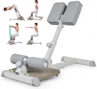 Krachtstation fitnessbank 110x48x84 cm beige