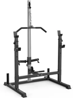 Krachtstation Fitnesskooi - Zwart