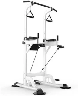 Krachtstation fitnessrek wit