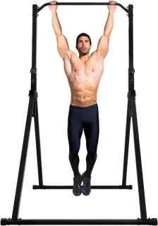 Krachtstation fitnessstation pull-up bar opvouwbaar zwart