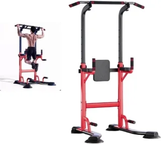 Krachtstation home gym rood