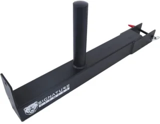 Krachtstation squat rack met j-haken en veiligheidsriemen