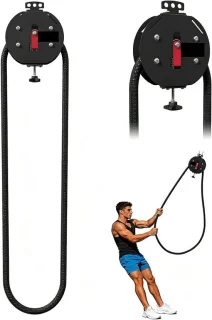 Krachtstation touw trainer