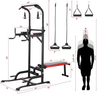 Krachttoren Fitnessstation – Krachtstation