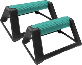 Krachttrainingsapparaat H-vorm Duwgrepen 19 cm Meerkleurig