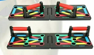 Krachttrainingset - Weerstandsbanden & Push-up Board