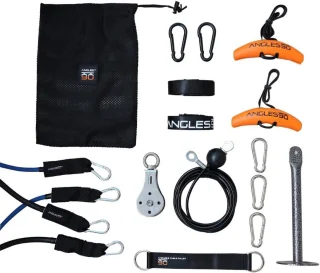 Krachttrainingsset Katrolsysteem