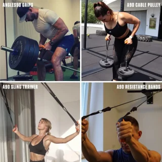 Krachttrainingsset Katrolsysteem