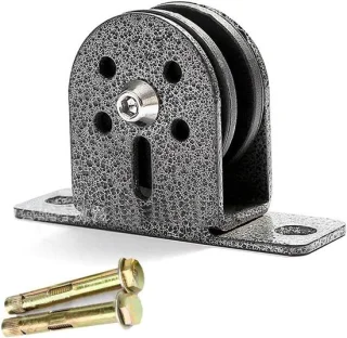 Lage katrol zilver