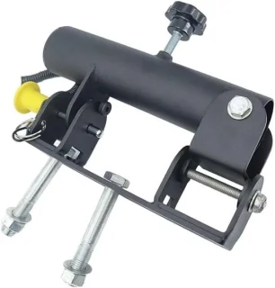 Landmine bevestiging t-bar rij base 26 x 24 cm zwart