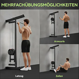 Lattrekstation wandmontage