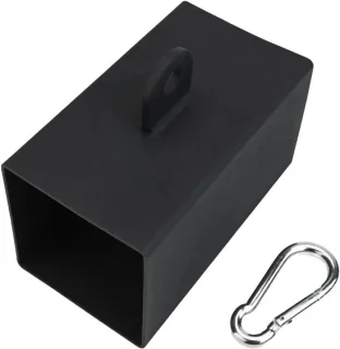 Lentestaal Opleidingsblok 8x8 cm Zwart