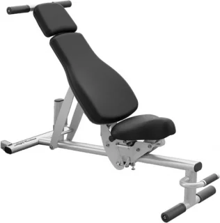 Life Fitness verstelbare verrijdbare bank