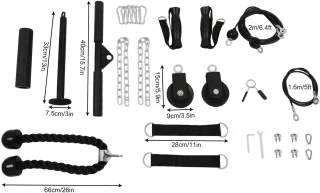 Luxe Fitness Kabelsysteem Home Gym – Compleet Pulley Systeem</s>