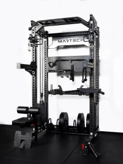 Martech M8 Prime 2‑in‑1 Power Rack & Cable Station