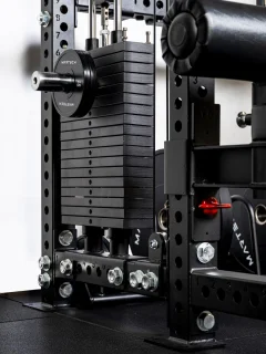 Martech M8 Prime 2‑in‑1 Power Rack & Cable Station