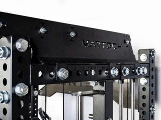 Martech M8 Prime 2‑in‑1 Power Rack & Cable Station