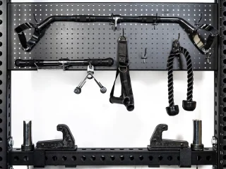 Martech M8 Prime 2‑in‑1 Power Rack & Cable Station
