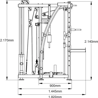 MAXXUS Multipress 8.1 Smith Machine