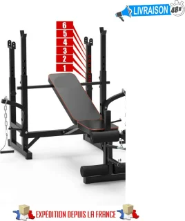 MazrekuHome® Fitnessbank Multifunctioneel Trainingsbank