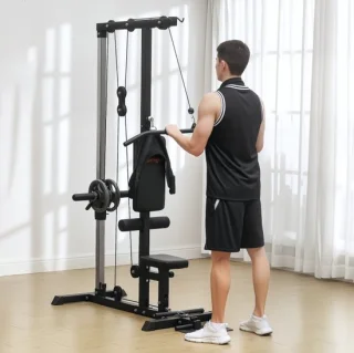 MEUNIQ krachtstation voor thuis 140 x 108 x 197 cm zwart
