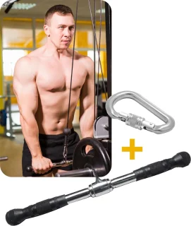 MIRO® Heavy Tricep Bicep Bar 50CM