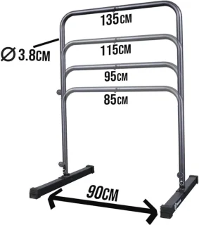 MMP® Pull Up Station Grijs