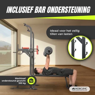Mobiclinic Domifit Multifunctioneel Krachtstation 9-in-1