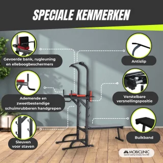 Mobiclinic Domifit Multifunctioneel Krachtstation 9-in-1