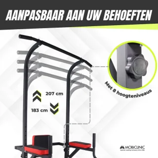 Mobiclinic MultiFit Pull Up Station Krachtstation