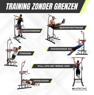Mobiclinic MultiFit Pull Up Station Krachtstation