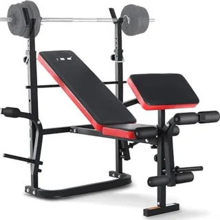 Multifunctionele Halter- en Trainingsbank