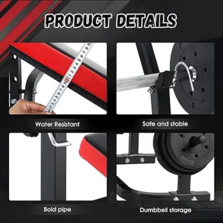Multifunctionele Halter- en Trainingsbank