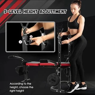 Multifunctionele Halter- en Trainingsbank