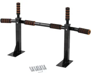 Muur optrekstang dip station rack